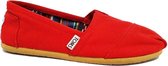 Toms Classic Canvas Espadrille Dames 100000874 Red Maat 41
