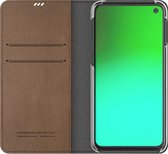 Geschikt voor Samsung Galaxy S10e Araree Mustang Diary Portemonnee Hoesje - Bruin