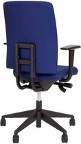 Ergonomische bureaustoel A680 met EN-1335 normering blauwe stof