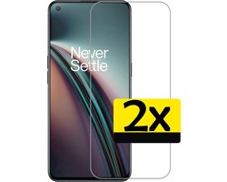 Screenprotector - Geschikt voor OnePlus Nord CE - 2 Stuks - Extra Sterk - Beschermglas - Gehard Glas - Tempered Glass - Screen Protector