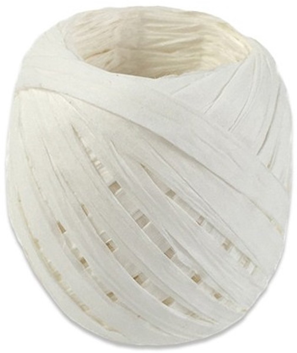 Witbaard Lint 20 Meter Papier Wit