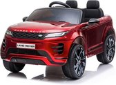 Land Rover, Range Rover Evoque Rood - Elektrische Kinderauto 12V - Muziek Modulen - Rubberen EVA Tires - Kunst Lederen Zitje Met Gordel