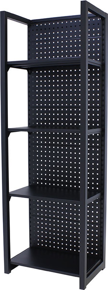 Kraftmeister Metalen opbergrek Standard 68 cm zwart
