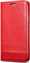 Mobigear Wallet Bookcase Hoesje - Geschikt voor iPhone XS / X - Rood