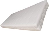 7-zones Pocketveringmatras - Pocketvering - Matras - Pocket met ene zijde Koudschuim en andere zijde NASA Traagschuim 90x210 - 22 cm