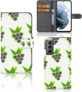 Telefoonhoesje met foto Geschikt voor Samsung Galaxy S21 FE GSM Cover Cadeau ideeen Druiven