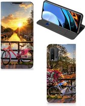 Telefoon Hoesje Xiaomi Poco M3 | Redmi 9T Bookcase Amsterdamse Grachten