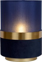 Lucide EXTRAVAGANZA TUSSE - Tafellamp - Ø 15 cm - 1xE14 - Blauw
