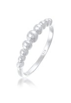 Bagues pour femmes Elli Ring empilable pour femmes Perles Optique Blogger Trend en Argent sterling 925
