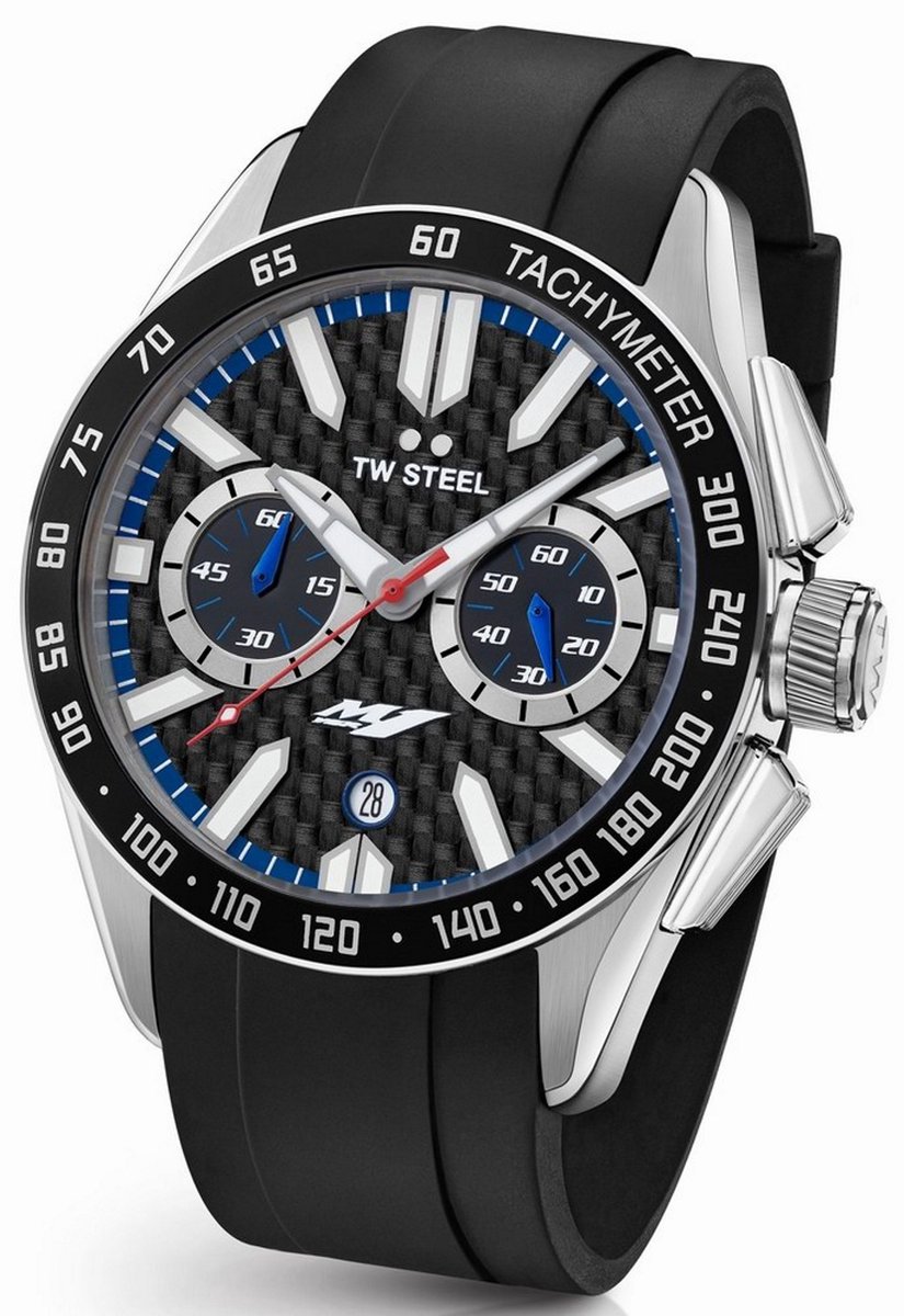 TW Steel GS2 Yamaha Factory Racing Chronograaf - 46mm - 10ATM