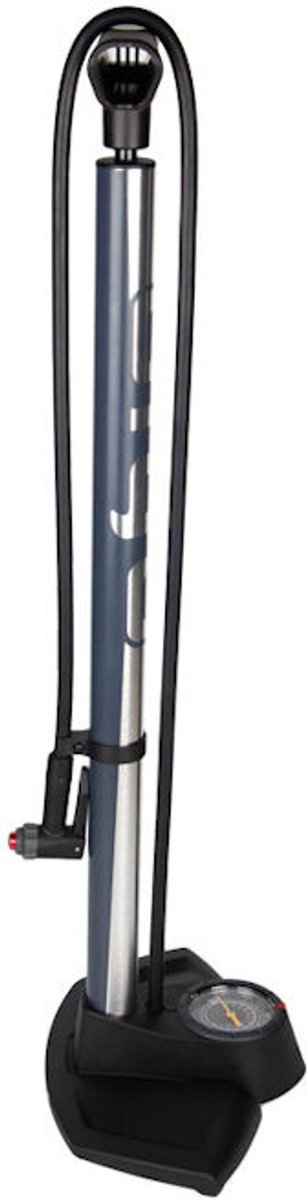 Decopatent® PRO Fietspomp met drukmeter - High Pressure - Fiets Vloerpomp - Incl Adapters - Fietspompen Racefiets Mtb Fiets E-Bike van Decopatent — afbeelding 3