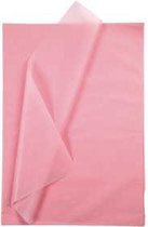 Tissuepapier. roze. 50x70 cm. 14 gr - 25 vel