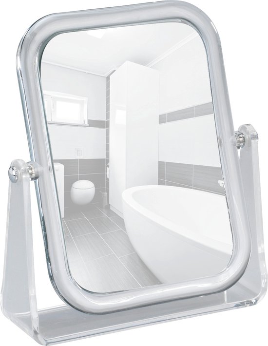 Wenko Cosmeticaspiegel Noci 18 X 21 Cm Pvc Transparant