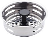 Kitchencraft Afvoerzeef 8 Cm Rvs Zilver