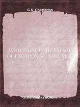 Writings of the Prince of Paradoxes - Volume 6