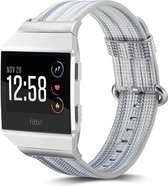 By Qubix - Fitbit Ionic TPU bandje - Grijs / Blauw