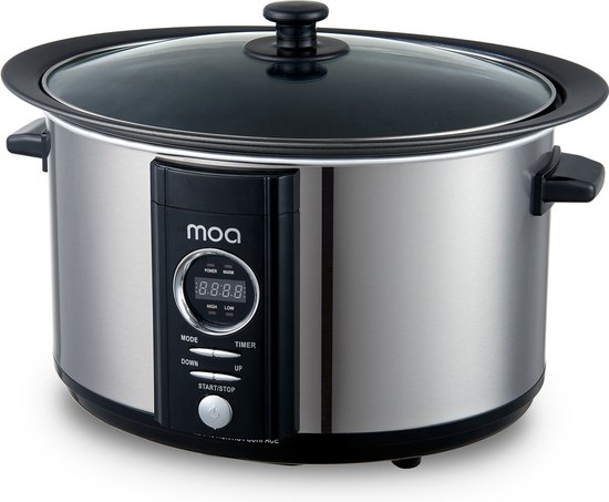 MOA SC65D – 6,5 liter – Slowcooker