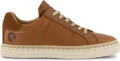 Travelin Moulins - Sportieve Leren Dames schoen - Cognac - Maat 42