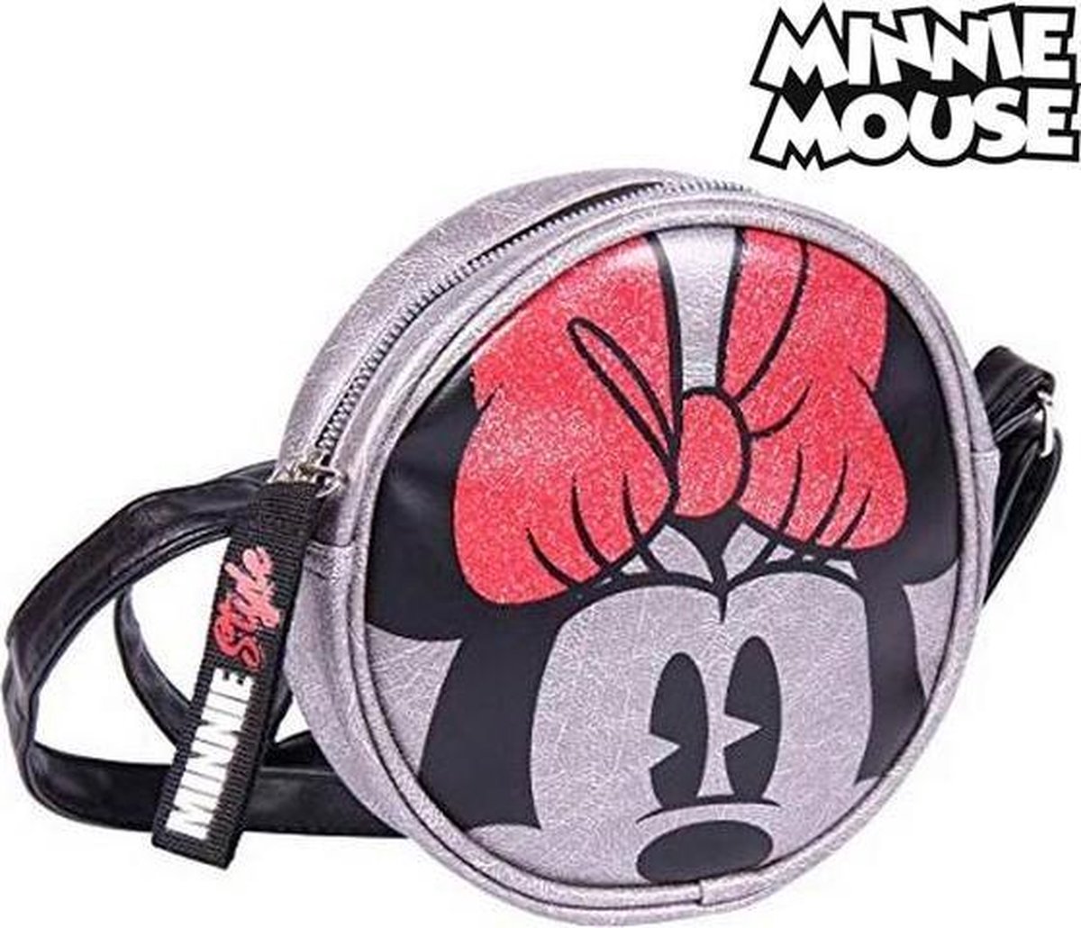 Schoudertas Minnie Mouse Ziverachtig