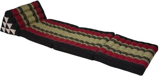 Orientique Thaise Yogablok / Korte Kussen Rood van Orientique — afbeelding 3