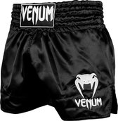 Venum Muay Thai Shorts Classic Zwart met wit - XL