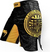 Venum MMA Shorts Lyoto Machida Torii Zwart Geel XXS - Jeansmaat 28/29
