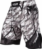 Venum Tecmo MMA Fight Shorts Black Grey XS - Jeansmaat 30