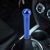 Universele auto gemodificeerde versnellingshendeldeksel handmatige automatische pookknop, maat: 15 * 4cm (blauw)