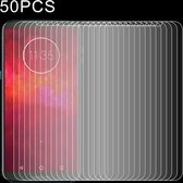 50 STUKS 0,26 mm 9H 2,5D film van gehard glas voor Motorola Moto Z3 Play