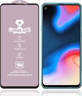 Voor Galaxy A9 Pro (2019) 9H HD Large Arc High Alumina Full Screen Tempered Glass Film