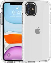 Voor iPhone 11 zeer transparant zacht TPU-hoesje (wit)