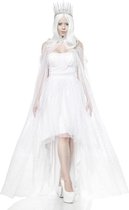 Atixo GmbH - Witte koningin kostuum voor vrouwen - S / M