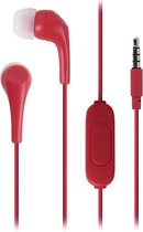 Motorola Eardbuds2 - rood - in-ear - met microfoon - lichtgewicht - super geluid