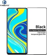 Voor RedMi Note9 pro PINWUYO 9H 2.5D Volledig scherm gehard glasfilm (zwart)