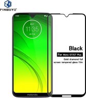 PINWUYO 9H 2.5D volledige lijm gehard glasfilm voor Moto G7 / G7PLUS