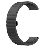 Voor Garmin Vivoactive 3 metalen vervangende polsband horlogeband (zwart)