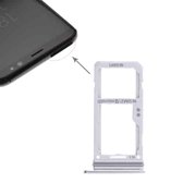 2 SIM-kaartlade / Micro SD-kaartlade voor Galaxy S8 / S8 + (zilver)