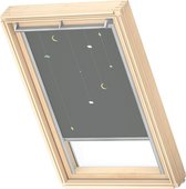 VELUX Origineel Verduisterend Rolgordijn (DKL), Zilveren Kozijn, PK10, Mobile