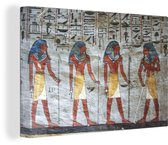 Pharaons sur toile murale 2cm 120x80 cm - Tirage photo sur toile (Décoration murale salon / chambre)