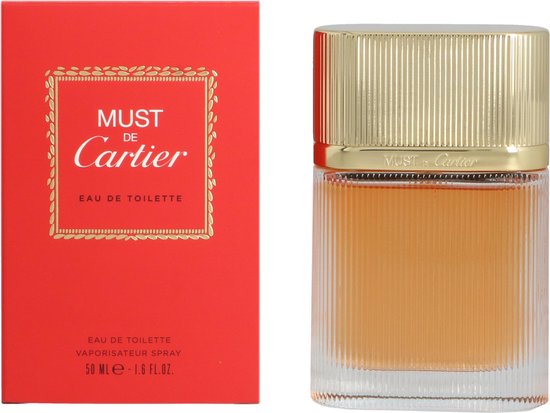 Cartier Must for Women - 50 ml - Eau de toilette | bol.com