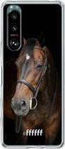 6F hoesje - geschikt voor Sony Xperia 5 III -  Transparant TPU Case - Horse #ffffff