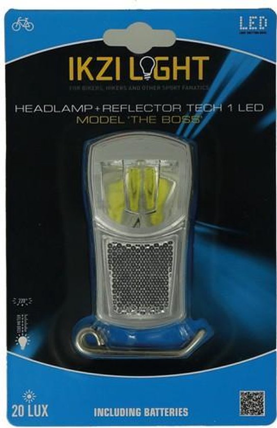 Ikzi Light Koplamp The Boss - 30 Lux LED - voorvorkbevestiging - zichtbaar tot 1200 meter — afbeelding 5