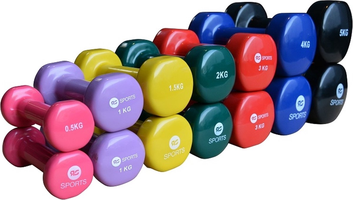 Dumbbells - Vinyl 4.0kg - Tunturi New Fitness B.V.