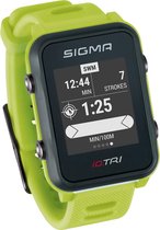 Sigma iD.TRI - Sporthorloge - Neon groen Basic