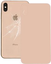 Glas batterij achterkant voor iPhone XS (goud)