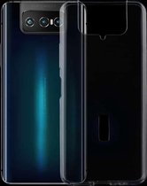 Voor Asus Zenfone 7 ZS670KS 0,75 mm Ultradunne transparante TPU zachte beschermhoes