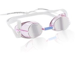 Malmsten Zwembril - Jewel Collection - Unisex - Wit/roze - One-size