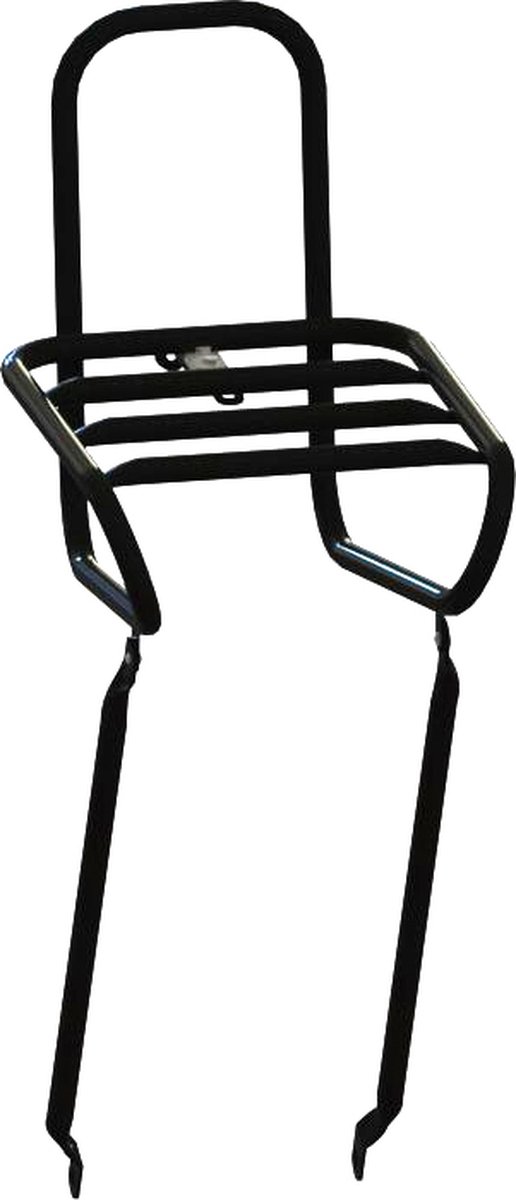 Voordrager 26/28 Steco Smooth 25 cm - glanzend zwart