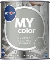 Histor My Color Muurverf Extra Mat - Steel Mill
