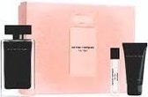 NARCISO RODRIGUEZ VOOR HAAR EAU TOILETTE 100 ML LECE CORPORAL 50ML EAU DE TOILETT 10ML